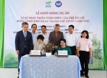 សម្ពោធគម្រោងមួយដែលមានតម្លៃជាង ១១,៣ ពាន់លានដុង ដើម្បីជួយដល់កុមារដែលមានជីវភាពខ្វះខាតនៅក្រុង Can Tho