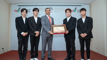 ស្ថានទូត UAE ផ្តល់កិត្តិយសដល់ក្រុមចម្រុះសាកលវិទ្យាល័យ Lac Hong ដែលសម្រេចបានរង្វាន់អន្តរជាតិនៅ Dubai