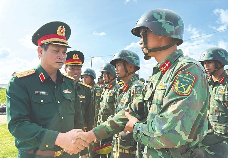 សូមឲ្យនិទាឃរដូវដ៏សុខសាន្តរីករាលដាលជារៀងរហូតពាសពេញទឹកដីវីរភាពនៃតំបន់ទី ៥ សូមឲ្យនិទាឃរដូវដ៏សុខសាន្តរីករាលដាលជារៀងរហូតពាសពេញទឹកដីវីរភាពនៃតំបន់ទី ៥