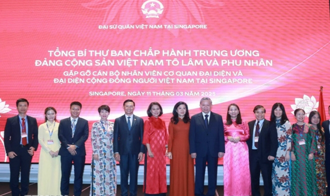 អគ្គលេខាបក្ស៖ កសាងសហគមន៍វៀតណាមឱ្យកាន់តែរឹងមាំនៅសិង្ហបុរី