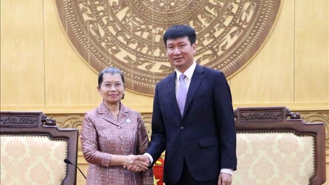 ពង្រឹងចំណងមិត្តភាព និងសាមគ្គីភាពរវាងវៀតណាម និងកម្ពុជា