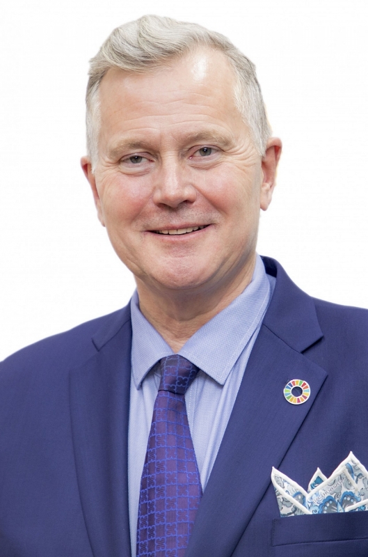 លោក Björn Andersson នាយកប្រចាំតំបន់អាស៊ី និងប៉ាស៊ីហ្វិក មូលនិធិអង្គការសហប្រជាជាតិ (UNFPA)