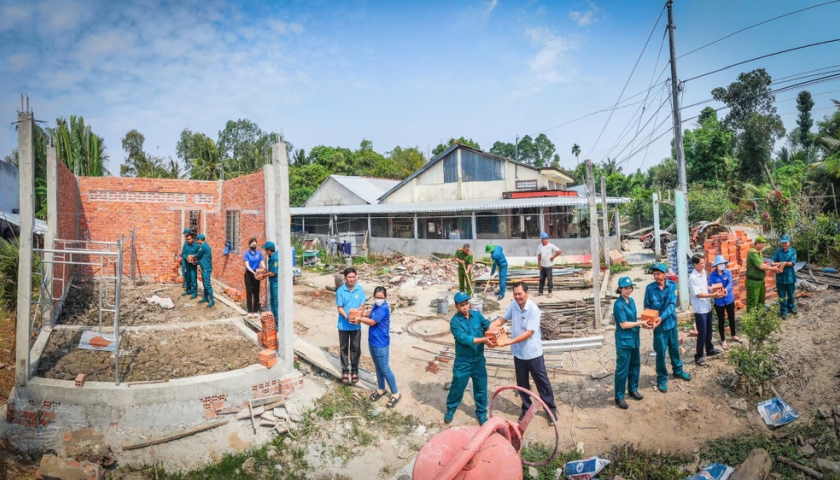 ប្រទេសទាំងមូលបានគាំទ្រការរុះរើផ្ទះបណ្តោះអាសន្ន និងផ្ទះខូចខាតចំនួន ១៦៨,០២៧ ខ្នង