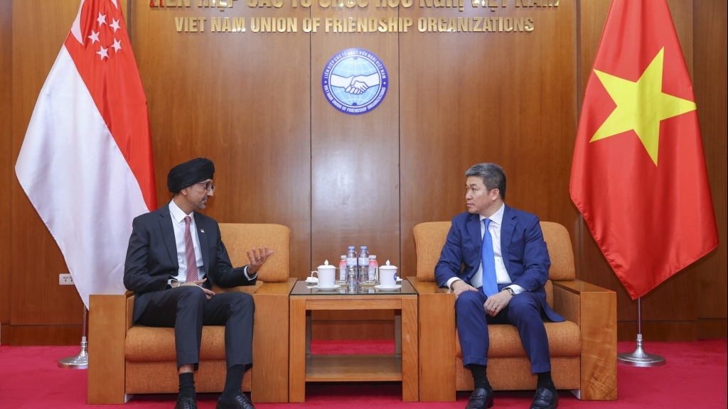 សំណើចំនួនបួន ដើម្បីជំរុញទំនាក់ទំនងវៀតណាម-សិង្ហបុរី ក្នុងវិស័យសំខាន់ៗ