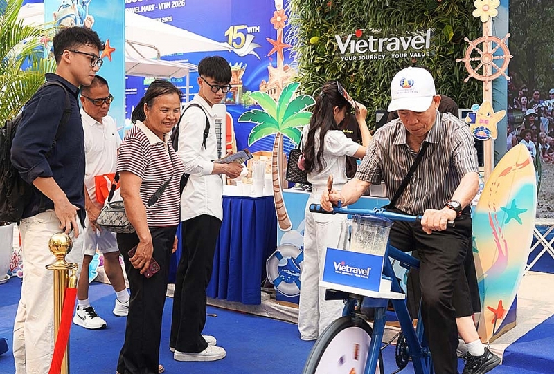 VITM 2026 ទទួលភ្ញៀវបានជាង ៩០.០០០ នាក់ ដែលឆ្លុះបញ្ចាំងពីនិន្នាការទេសចរណ៍ថ្មី VITM 2026 ទទួលភ្ញៀវបានជាង ៩០.០០០ នាក់ ដែលឆ្លុះបញ្ចាំងពីនិន្នាការទេសចរណ៍ថ្មី