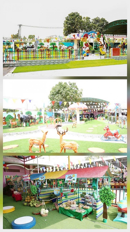 Can Tho៖ សម្ពោធមណ្ឌលកម្សាន្តកុមារនៅសាលាមត្តេយ្យ Vinh Vien ១