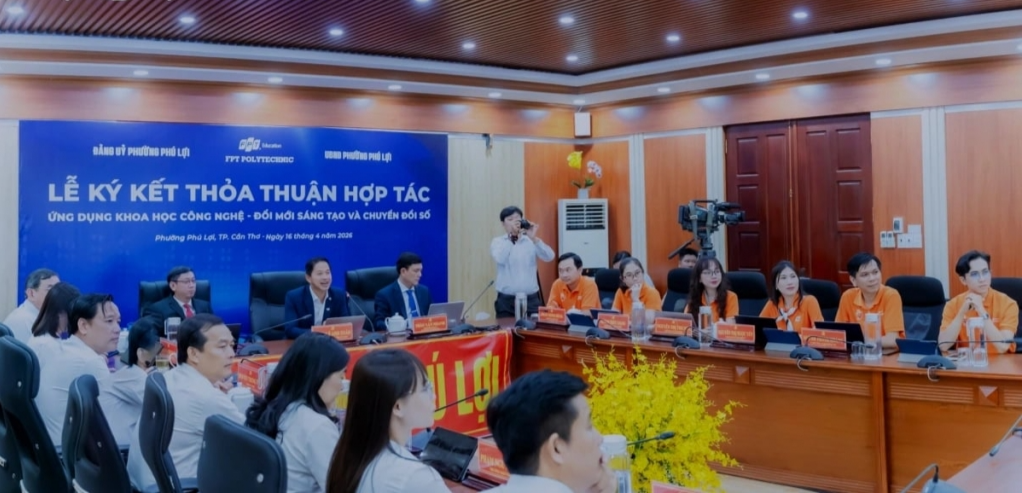 សង្កាត់ Phu Loi (ក្រុង Can Tho) បង្កើនល្បឿនបំប្លែងឌីជីថលពីថ្នាក់មូលដ្ឋាន