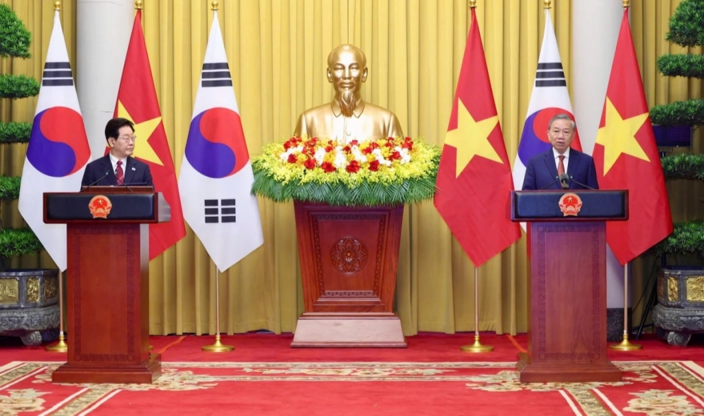 វៀតណាម - កូរ៉េខាងត្បូង ឆ្ពោះទៅកាន់គោលដៅពាណិជ្ជកម្មទ្វេភាគី ១៥០ ពាន់លានដុល្លារអាមេរិក