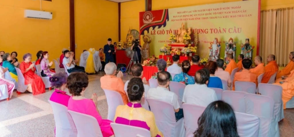 អាណិកជនវៀតណាមនៅប្រទេសថៃ៖ ភាពកក់ក្ដៅនៃមនោសញ្ចេតនាក្នុងថ្ងៃបុណ្យរំលឹកគុណបុព្វបុរសស្តេច Hung