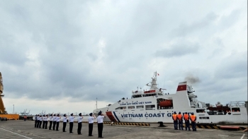 កងកម្លាំងនគរបាលសមុទ្រវៀតណាម ចេញដំណើរទៅល្បាតរួមជាមួយកងកម្លាំងនគរបាលសមុទ្រចិន