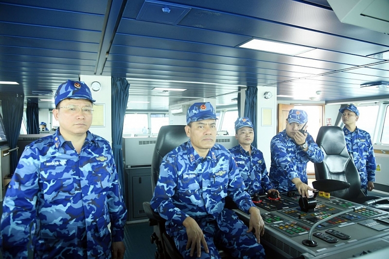 កងកម្លាំងនគរបាលសមុទ្រវៀតណាម ចេញដំណើរទៅល្បាតរួមជាមួយកងកម្លាំងនគរបាលសមុទ្រចិន