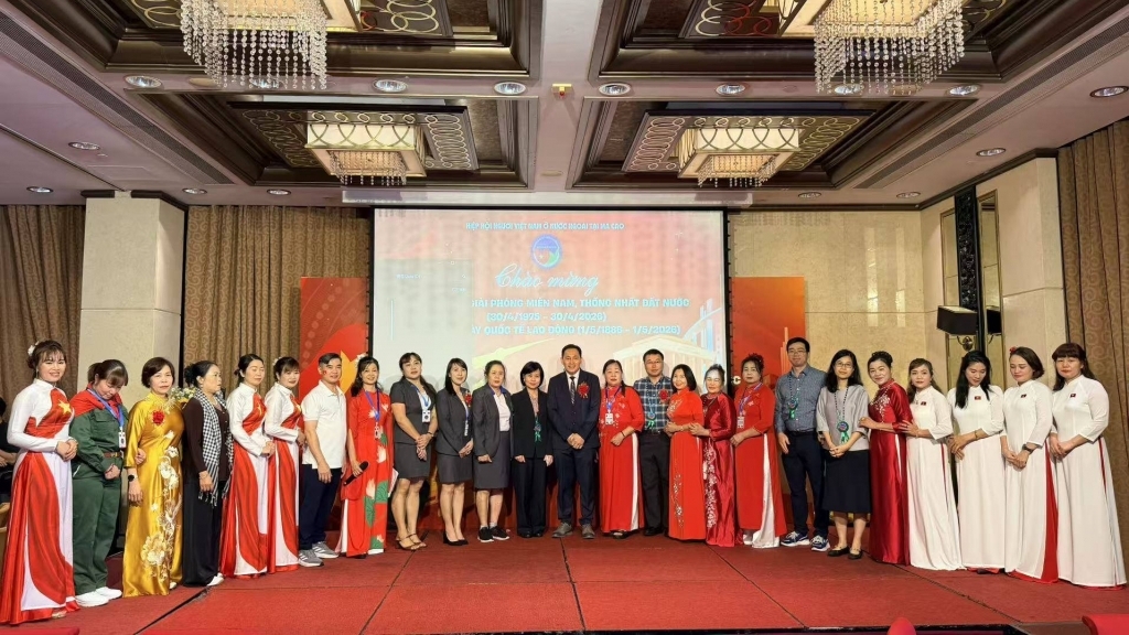 អាណិកជនវៀតណាមនៅម៉ាកាវ (ចិន) ប្រារព្ធខួបលើកទី ៥១ នៃទិវារំដោះភាគខាងត្បូង និងឆ្ពោះទៅរកមាតុភូមិ