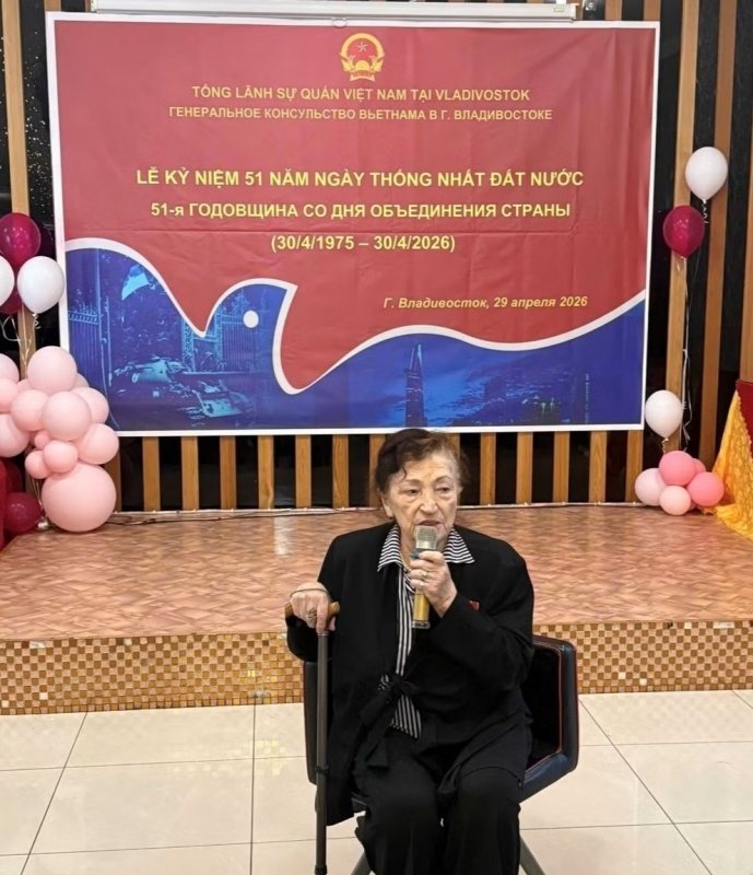 ខួបលើកទី ៥១ នៃទិវាបង្រួបបង្រួមជាតិ៖ សហគមន៍ជនជាតិវៀតណាមនៅរុស្ស៊ី ជឿជាក់លើអនាគត