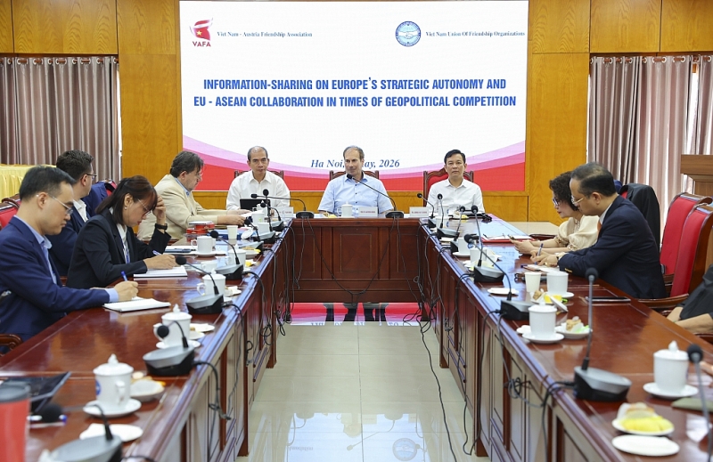 សមាគមមិត្តភាពវៀតណាម - អូទ្រីស និងសមាគមអូទ្រីស - វៀតណាម ចុះហត្ថលេខាលើអនុស្សរណៈយោគយល់គ្នា