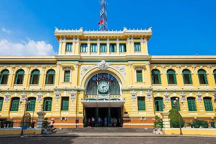 ការិយាល័យប្រៃសណីយ៍ទីក្រុងហូជីមិញស្ថិតក្នុងលំដាប់កំពូលទាំង ១១ នៃអគារការិយាល័យប្រៃសណីយ៍ដ៏ស្រស់ស្អាតបំផុតនៅលើពិភពលោក