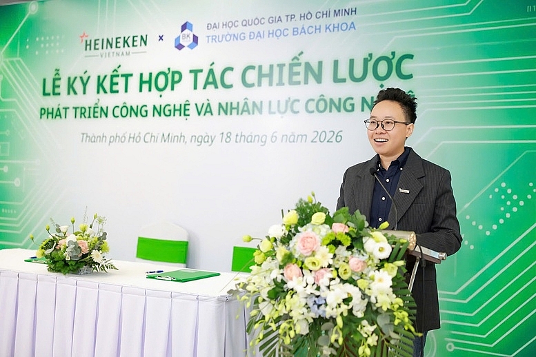 HEINEKEN វៀតណាម និងសាកលវិទ្យាល័យបច្ចេកវិទ្យានៃទីក្រុងហូជីមិញ សហការគ្នាអភិវឌ្ឍន៍បច្ចេកវិទ្យា និងប្រភពធនធានមនុស្សប្រកបដោយគុណភាពខ្ពស់ HEINEKEN វៀតណាម និងសាកលវិទ្យាល័យបច្ចេកវិទ្យានៃទីក្រុងហូជីមិញ សហការគ្នាអភិវឌ្ឍន៍បច្ចេកវិទ្យា និងប្រភពធនធានមនុស្សប្រកបដោយគុណភាពខ្ពស់
