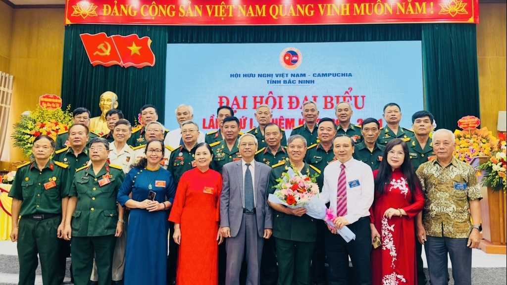 មហាសន្និបាតលើកទីមួយ នៃសមាគមមិត្តភាពវៀតណាម - កម្ពុជា ខេត្ត Bac Ninh