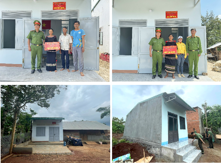 នគរបាលខេត្ត Dak Lak បានប្រគល់ផ្ទះចំនួន ១.២០០ខ្នង ដល់គ្រួសារក្រីក្រ និងជនជាតិភាគតិច