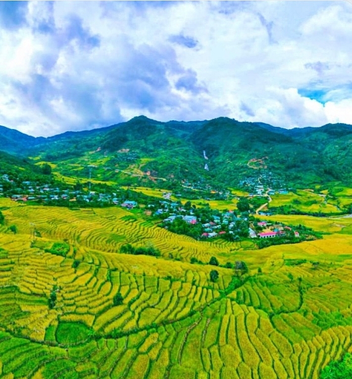 រដូវមាសនៅជុំវិញកំពូលភ្នំ Ngoc Linh