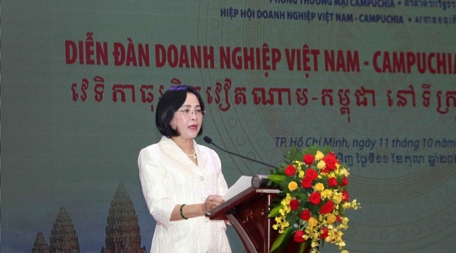 លើកកំពស់កាលានុវត្តភាពសហប្រតិបត្តិការរវាងសហគ្រាសវៀតណាម និងកម្ពុជា