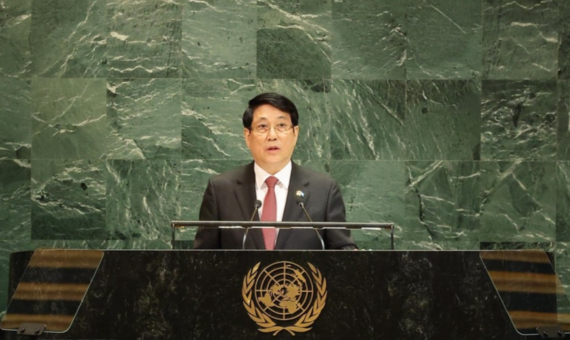 សាររបស់ប្រធានរដ្ឋ ក្នុងឱកាសដែលវៀតណាមធ្វើជាម្ចាស់ផ្ទះនៃពិធីចុះហត្ថលេខាលើអនុសញ្ញាអង្គការសហប្រជាជាតិប្រឆាំងនឹងឧក្រិដ្ឋកម្មតាមអ៊ីនធឺណិត