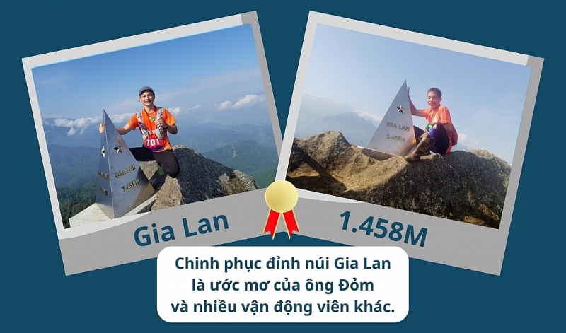 ភាពទាក់ទាញនៃកំពូលភ្នំ Gia Lan តាមរយៈការប្រកួតឡើងភ្នំ