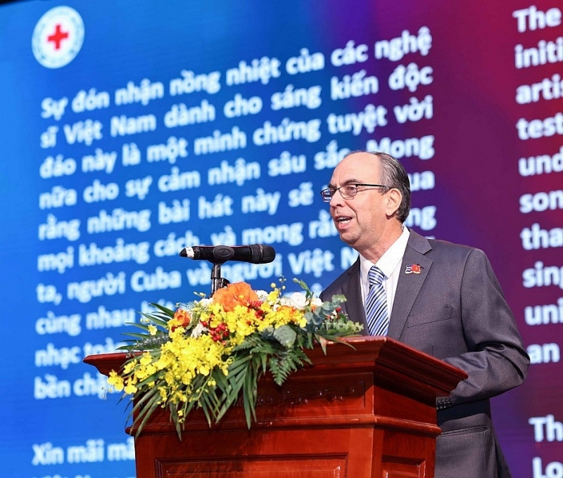 សាមគ្គីភាពវៀតណាម-គុយបា គឺជាបញ្ជានៃបេះដូង សាមគ្គីភាពវៀតណាម-គុយបា គឺជាបញ្ជានៃបេះដូង