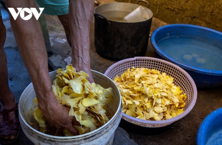 អញ្ជើញទៅទស្សនាភូមិ Ha Cang ដើម្បីស្វែងយល់មុខរបរធ្វើដំណាប់ខ្ញី Hue