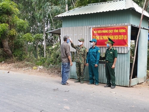 ការប្រយុទ្ធប្រឆាំងនឹងជំងឺរាតត្បាតនៅតាមតំបន់ព្រំដែននៃខេត្ត An Giang