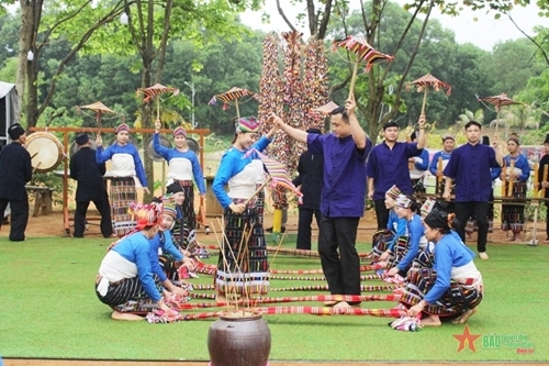 បុណ្យច្រៀងរាំទទួលអំណរក្រោមដើមកប្បាសរបស់ជនជាតិថៃនៅខេត្ដ Thanh Hoa