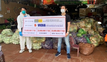 VKBIA បន្តឧបត្ថម្ភថង់ថ្នាំឱសថចំនួន ៥០០០ សម្រាប់អ្នកជំងឺកូវីដ ១៩ (ករណីFO) នៅទីក្រុងហូជីមិញ