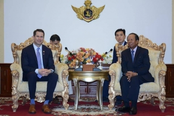 ប្រមុខការពារជាតិកម្ពុជាគូសបញ្ជាក់ថា កម្ពុជាមិនអនុញ្ញាតឱ្យបរទេស​ណាមួយមាន​មូលដ្ឋានយោធា នៅលើទឹកដីរបស់ខ្លួនជាដាច់ខាត