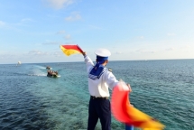 កម្មវិធី “ផ្ញើសំបុត្រជូនយុទ្ធជនដែលកំពុងបំពេញភារកិច្ចនៅកោះសមុទ្រ”