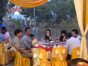 ពិធីជប់លៀងក្នុងឱកាសចូលឆ្នាំថ្មីប្រណៃណីសំរាប់ប្រជាជនមានដើមកំណើតវៀតណាម នៅខេត្តតាកែវ