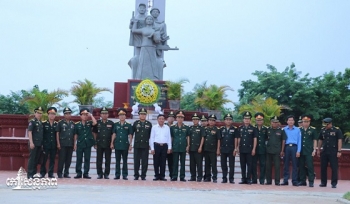 ពិធីសំណេះសំណាល និងកិច្ចសហប្រតិបត្តិការរវាងកងទ័ពវៀតណាម-កម្ពុជា