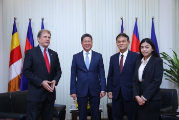 លោក ស៊ុន ចាន់ថុល ស្នើឱ្យអាមេរិកជួយគាំទ្រលើវិស័យកំពង់ផែ ផ្លូវគោក ផ្លូវដែក និងកសាងសមត្ថភាពមន្រ្តី