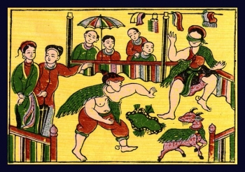 អភិរក្ស និងពង្រីកតម្លៃនៃរបរធ្វើគំនូប្រជាប្រិយ Dong Ho
