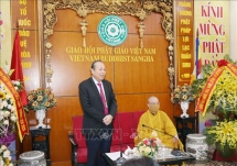ឧបនាយករដ្ឋមន្រ្តីអចិន្ត្រៃយ៍វៀតណាម លោក Truong Hoa Binh អបអរសាទរពិធីបុណ្យវិសាខបូជា ពុទ្ធសករាជ ២៥៦៤