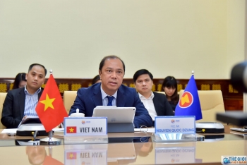 កិច្ចប្រជុំមន្ត្រីជាន់ខ្ពស់អាស៊ានដើម្បីអនុវត្តការឆ្លើយតបនឹងជំងឺរាតត្បាត Covid-19
