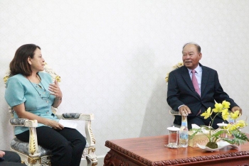 តំណាង UNICEF ប្រចាំកម្ពុជា វាយតម្លៃខ្ពស់ភាពជាអ្នកដឹកនាំរបស់សម្ដេចតេជោ ហ៊ុន សែន ក្នុងការប្រយុទ្ធនឹងជំងឺកូវីដ១៩