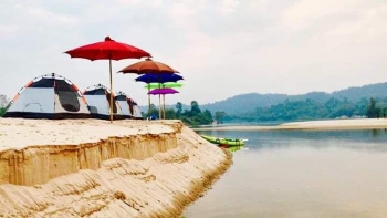ទេសភាពដ៏ស្រស់ស្អាតនៃតំបន់រ៉ាមសារតាមដងទន្លេមេគង្គខេត្តស្ទឹងត្រែង