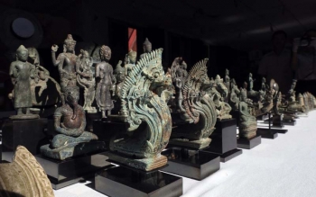 កម្ពុជាទទួលបានវត្ថុបុរាណចំនួន ៨៥ មុខ ពីអ្នកស្រាវជ្រាវជប៉ុន