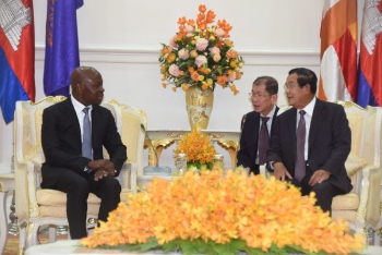 ប្រធាន​​មូលនិធិអន្តរជាតិ សម្រាប់អភិវឌ្ឍន៍កសិកម្ម ស្នើសុំស្វែងយល់ពីសម្តេចតេជោ នូវស្ថានភាពកសិកម្មកម្ពុជា
