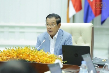 សម្ដេចតេជោ ហ៊ុន សែន អញ្ជើញដឹកនាំកិច្ចប្រជុំពេញអង្គគណៈរដ្ឋមន្រ្តី
