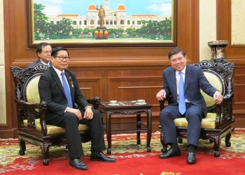 អគ្គកុងស៊ុលកម្ពុជាបានអញ្ញើញចូលជួបជំរាបលាប្រធានគណៈកម្មាធិការប្រជាជនទីក្រុងហូជីមិញ