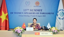 ប្រធានរដ្ឋសភាលោកស្រី Nguyen Thi Kim Ngan ចូលរួមកិច្ចប្រជុំកំពូលប្រធានស្ត្រីពិភពលោកលើកទី ១៣
