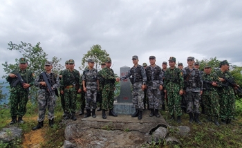 កងទ័ពការពារព្រំដែនវៀតណាម - ចិនធ្វើការយាមល្បាតទ្វេភាគីតាមព្រំដែនជើងគោក