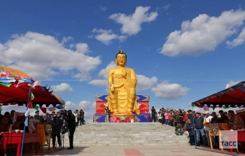 រុស្ស៊ីទើបតែសម្ពោធរូបសំណាក់ព្រះពុទ្ធខ្ពស់ជាងគេបំផុតប្រចាំនៅតំបន់អឺរ៉ុប