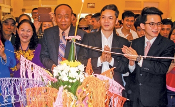 ខេត្ត Thai Binh៖ ពង្រឹងនិងពង្រីកទំនាក់ទំនងមិត្តភាពវៀតណាម - ឡាវ