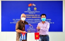 សហគ្រាសវៀតណាមបានបរិច្ចាគអង្ករចំនួន ១២៥ តោនទៅឱ្យប្រទេសគុយបាដើម្បីការពារការរីករាលដាលនៃជំងឺកូវិដ១៩